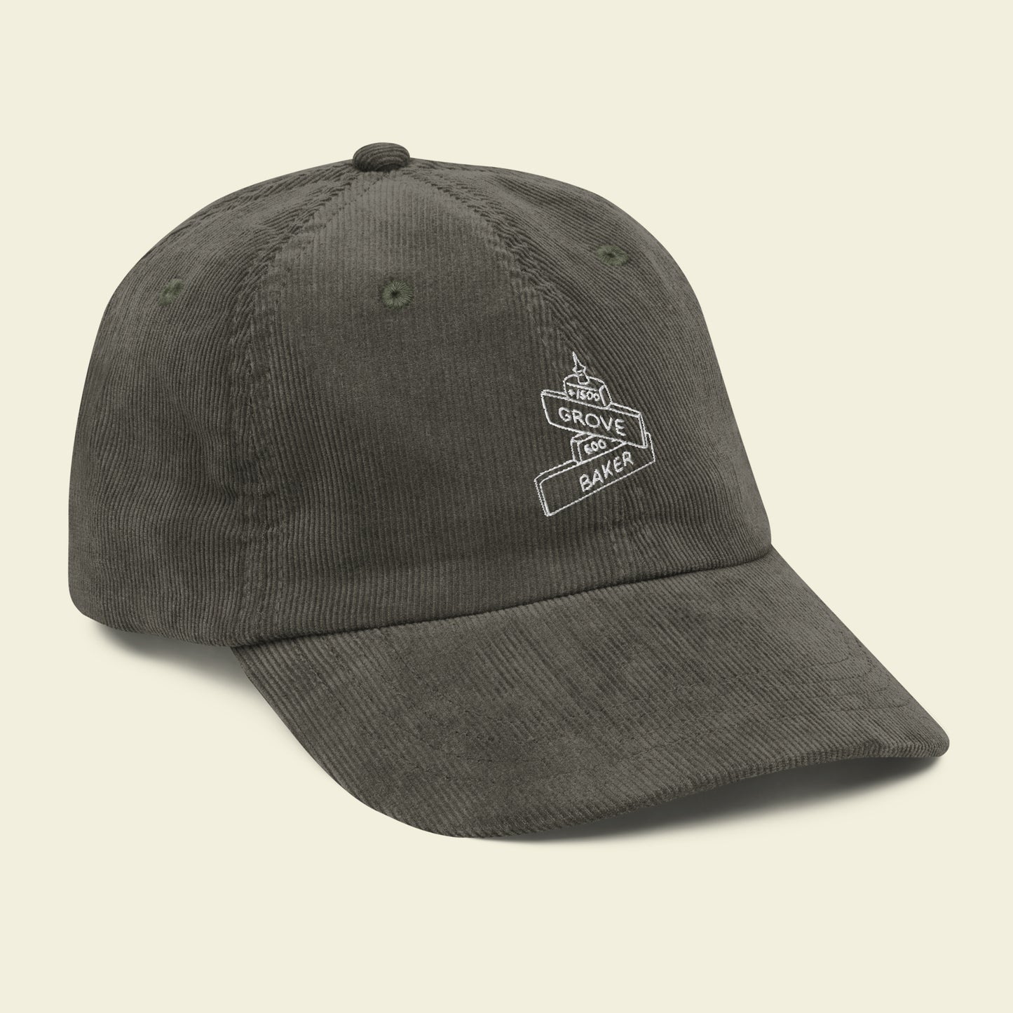 Grove & Baker Corduroy Cap