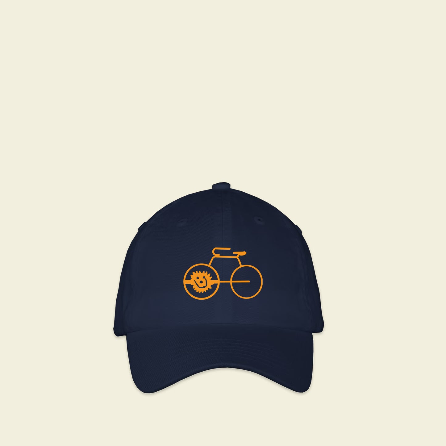 Orange Bike Hat - Youth