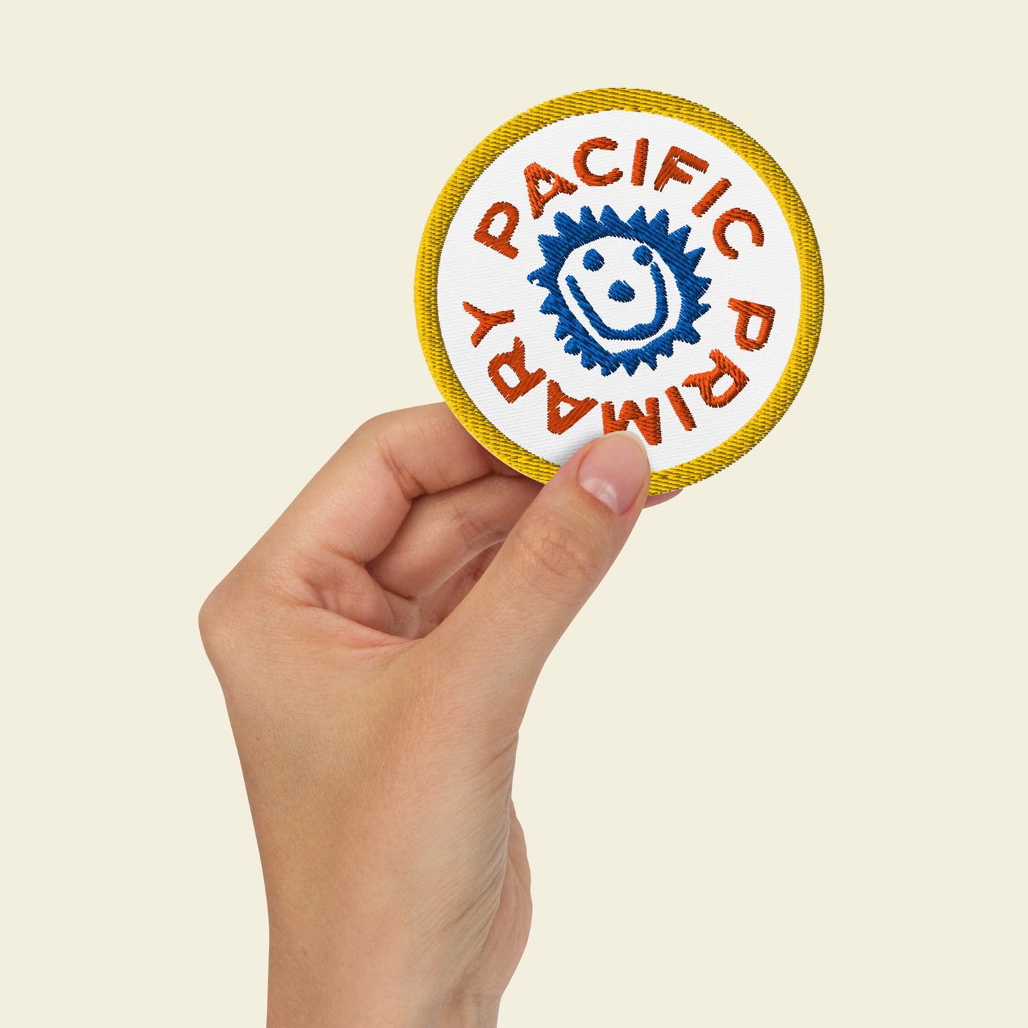 Pacific Primary Circle Embroidered Patch