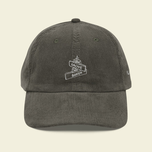 Grove & Baker Corduroy Cap