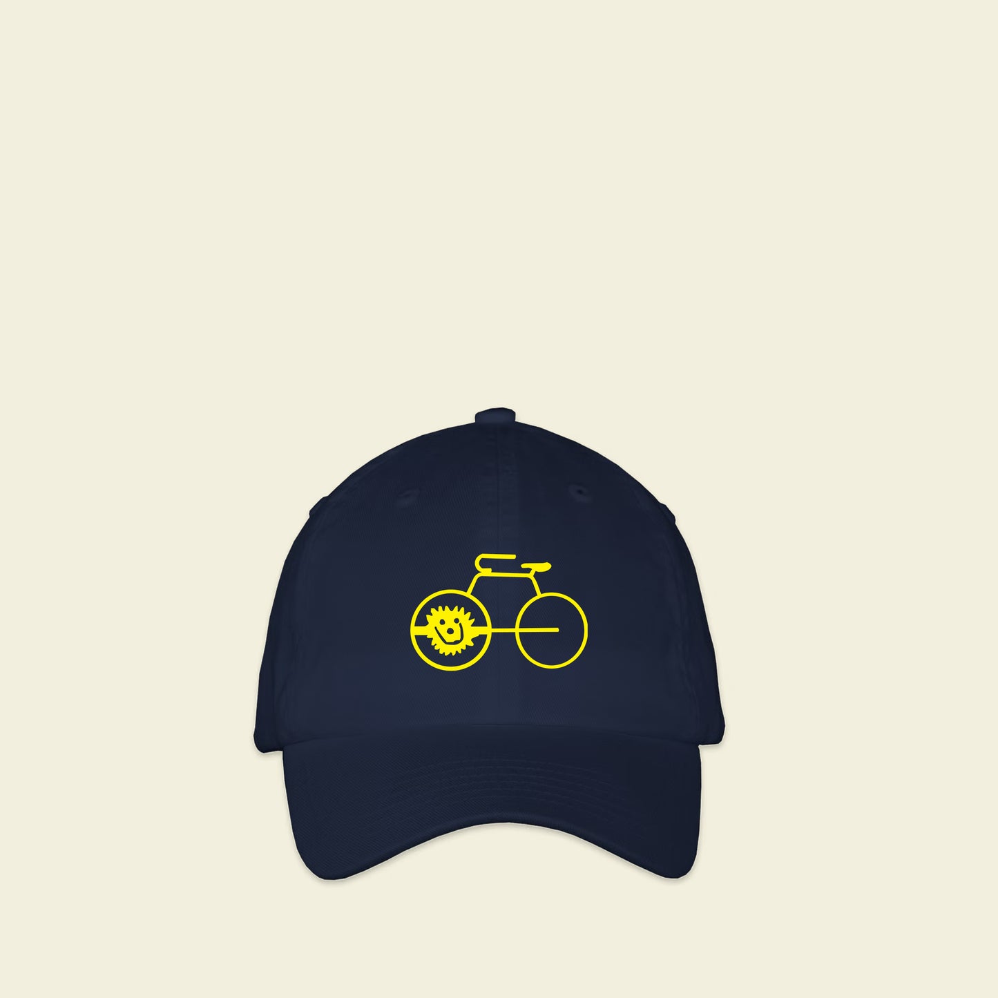 Yellow Bike Hat - Youth