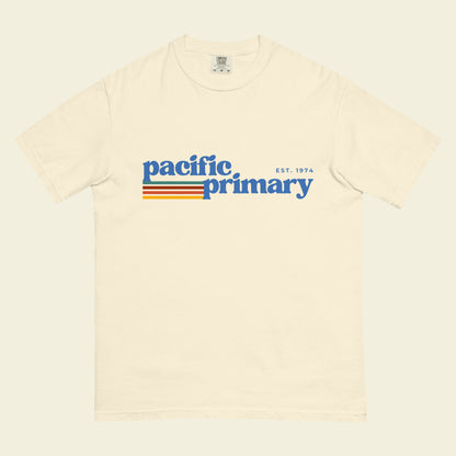 Ivory Retro Pacific Primary Tee