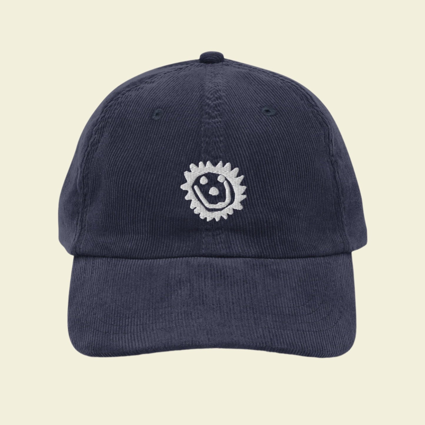 Corduroy Embroidered Hat