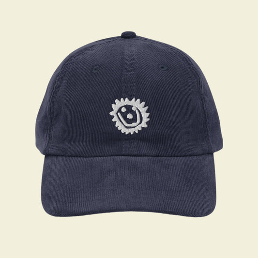 Corduroy Embroidered Hat